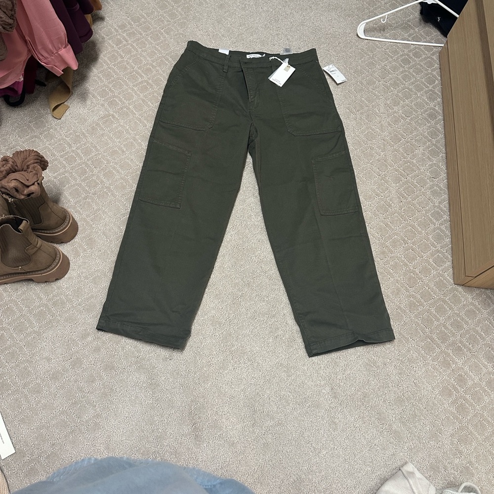 Good American Sage Green Trousers - Picture 4 of 5